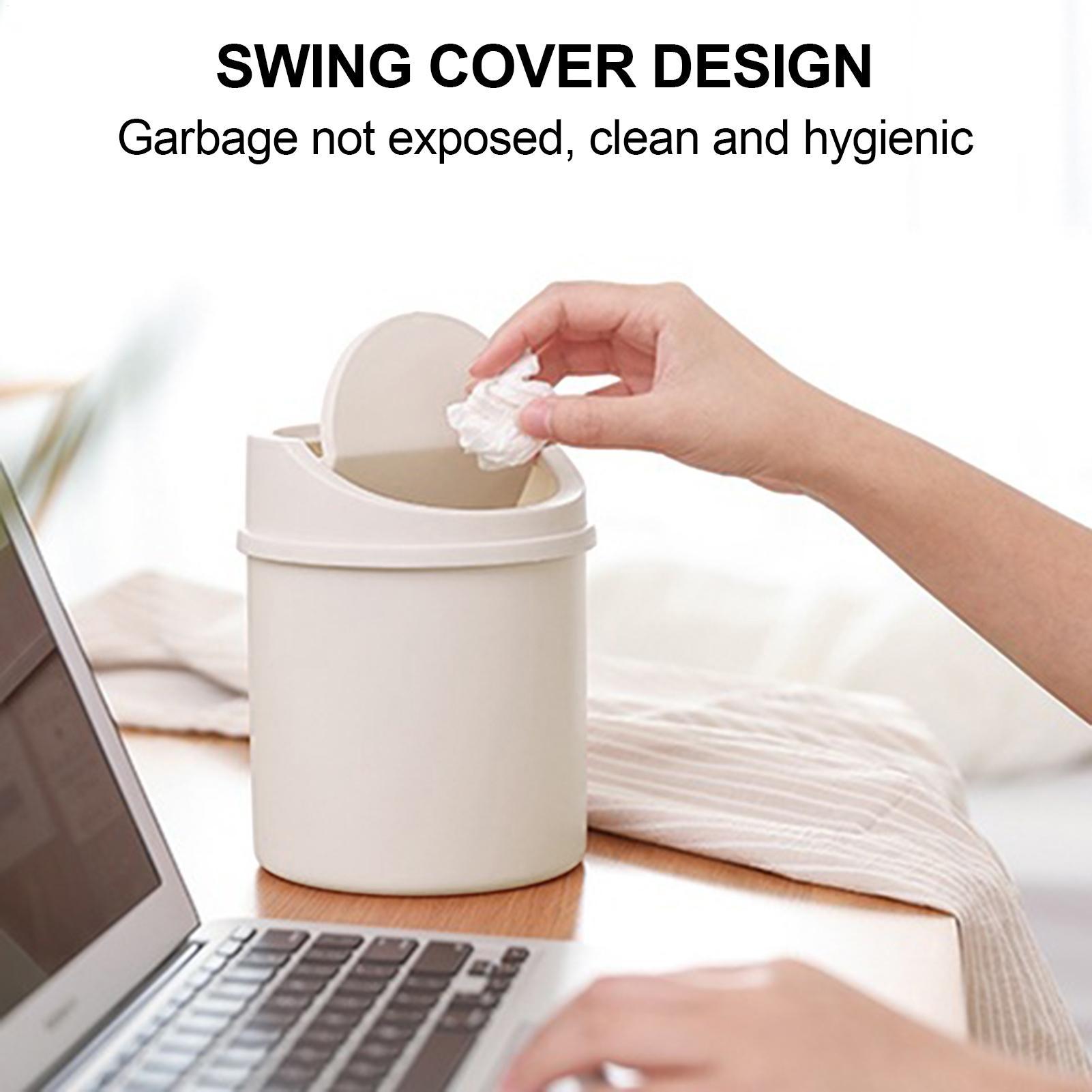 Interior Design Your Home - Mini Cestino per Rifiuti da Scrivania,