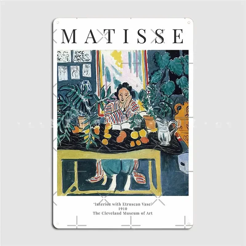 Interior Design Exhibition - Henri Matisse Interno Con Vaso Etruscan