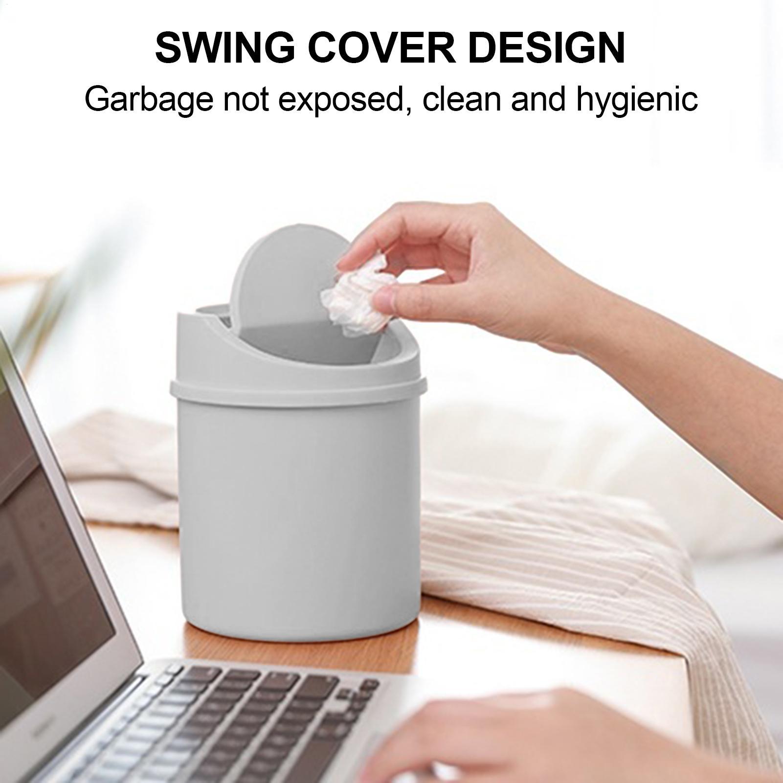 Interior Design Your Home - Mini Cestino da Scrivania, Piccolo Contenitore