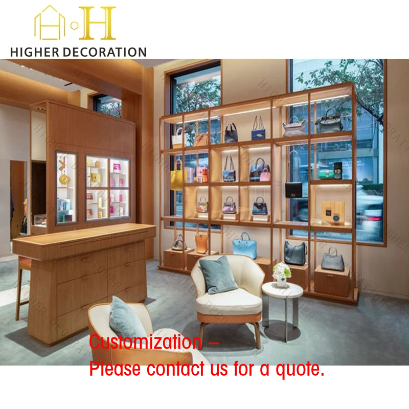 Interior Design Retail - Espositore da banco per borse in