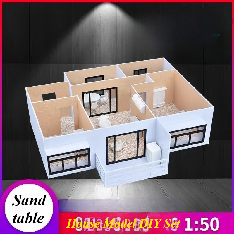 Interior Design Course - Kit Modello Diorama Tavolo di Sabbia