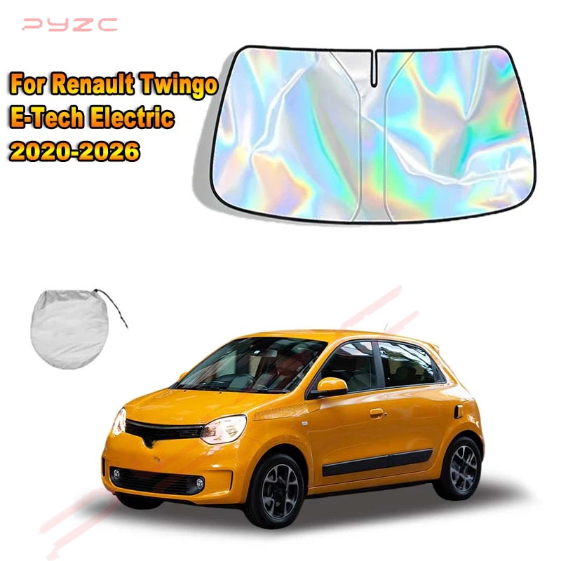 Interior Design Tech - Parasole per Parabrezza Auto Renault Twingo