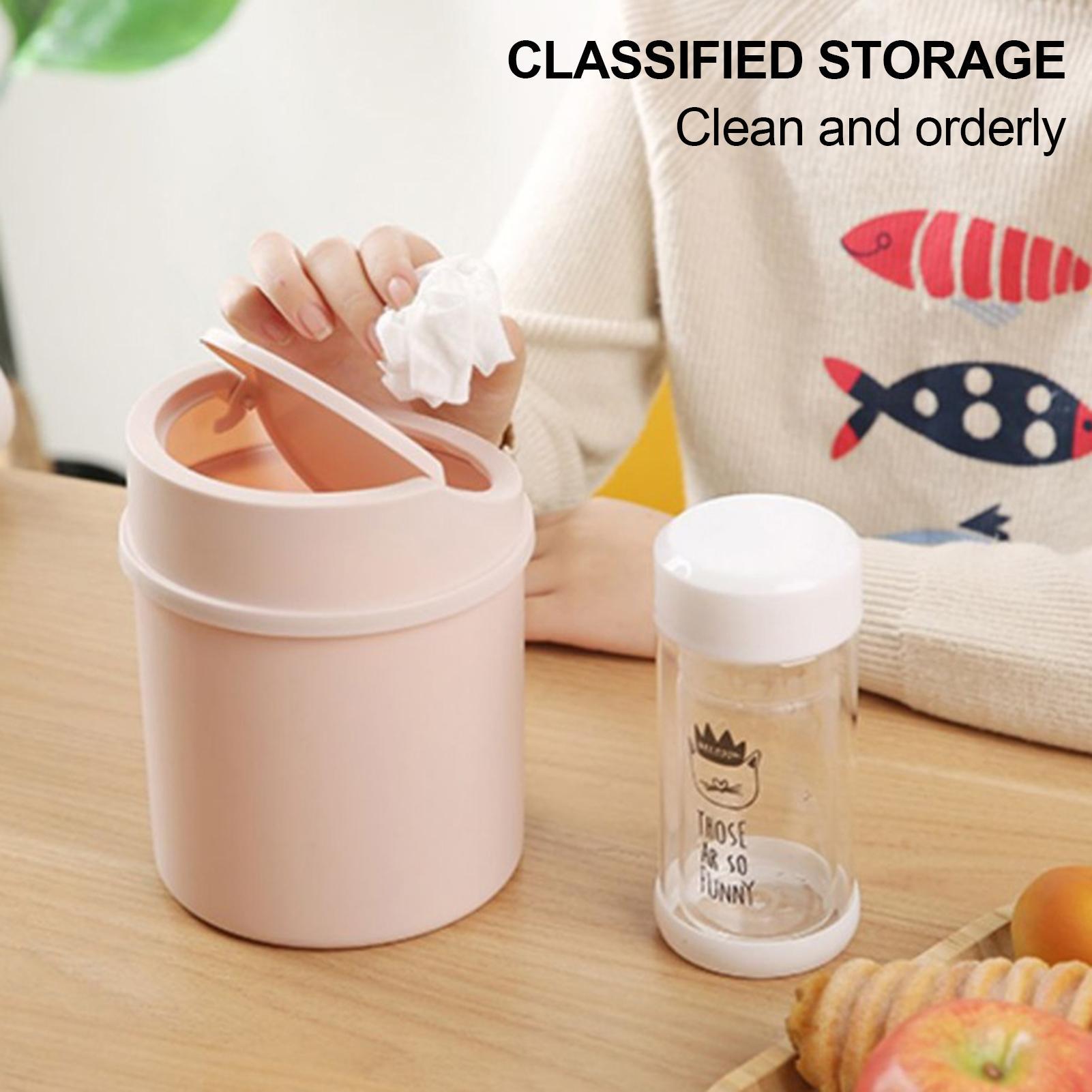 Interior Design Your Home - Mini cestino da scrivania in plastica