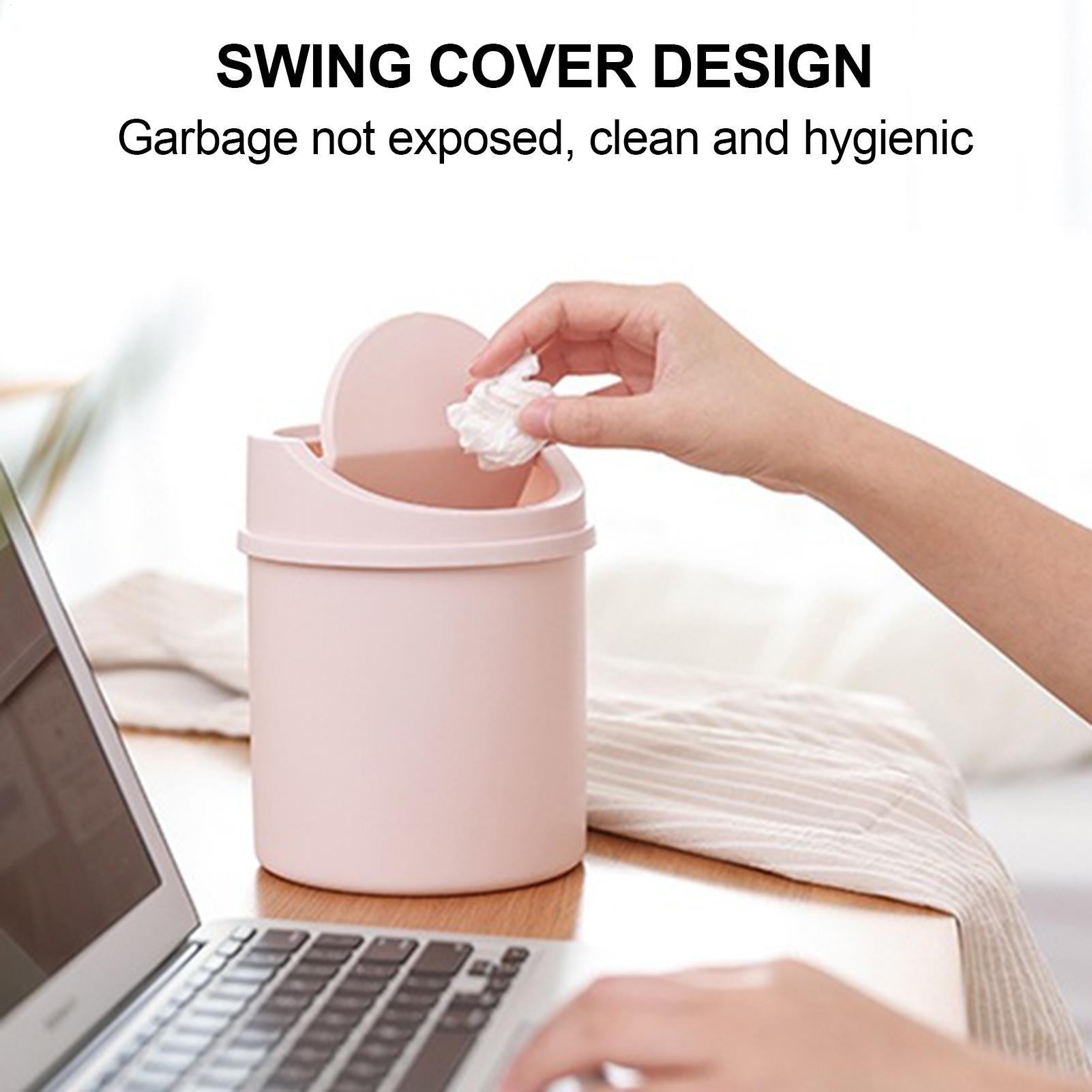 Interior Design Your Home - Mini Cestino da Scrivania, Piccolo Contenitore