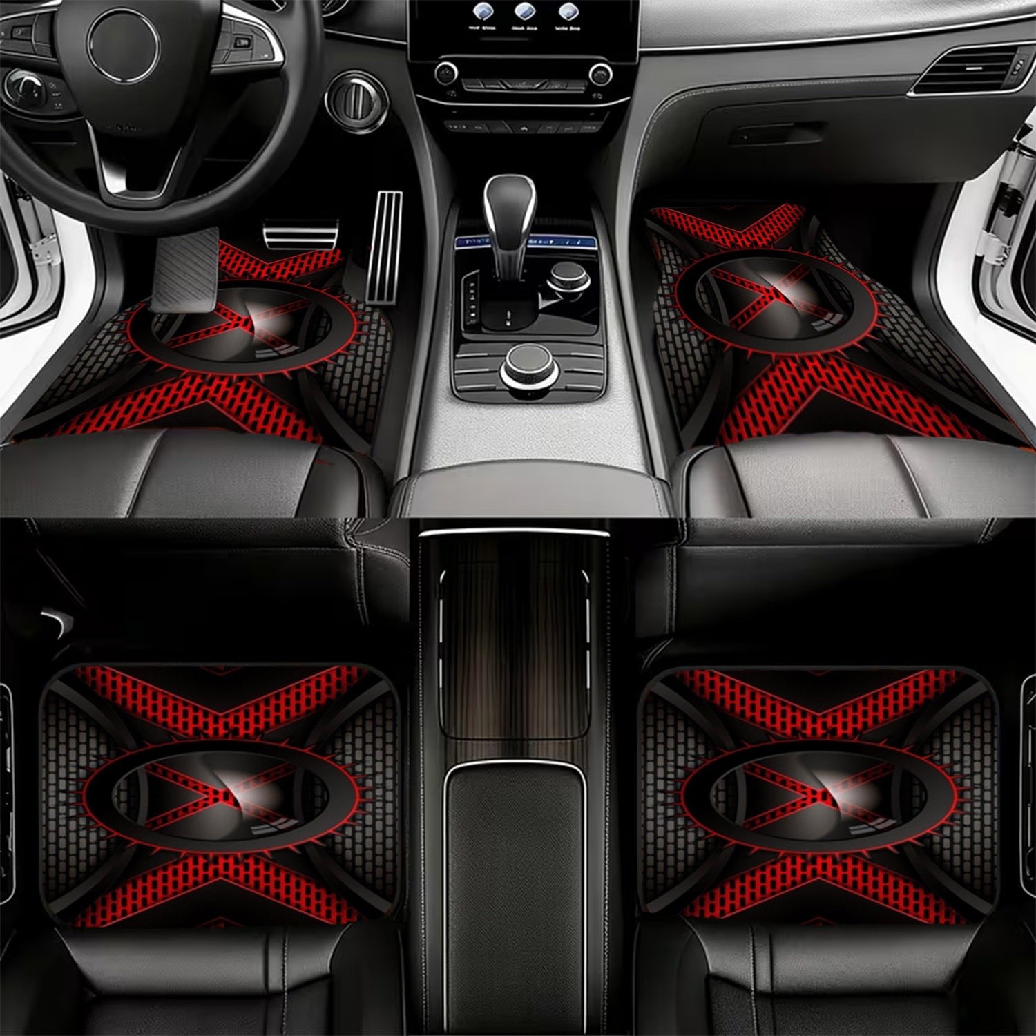 Set di 4 Tappetini per Auto, D - Interior Design Tech recensione e prezzo