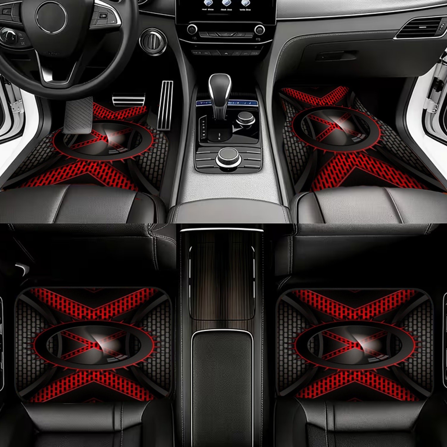 Set di 4 Tappetini per Auto, D - Interior Design Tech recensione e prezzo