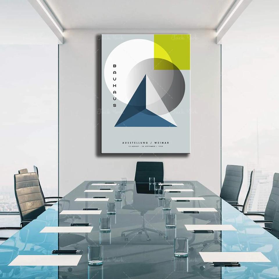 Bauhaus Weimar Mostra Poster g - Interior Design Exhibition recensione e prezzo
