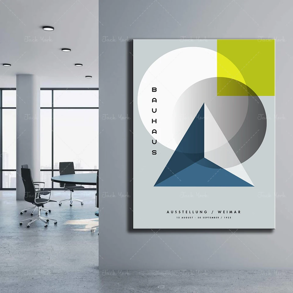 Bauhaus Weimar Mostra Poster g - Interior Design Exhibition recensione e prezzo