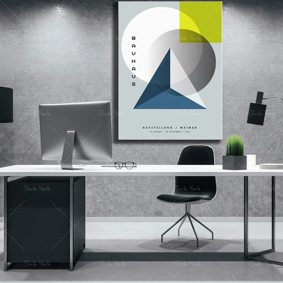 Bauhaus Weimar Mostra Poster g - Interior Design Exhibition recensione e prezzo
