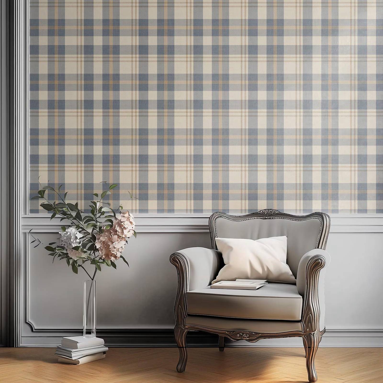 Carta da parati scozzese neutr - Interior Design Scandinavian recensione e prezzo
