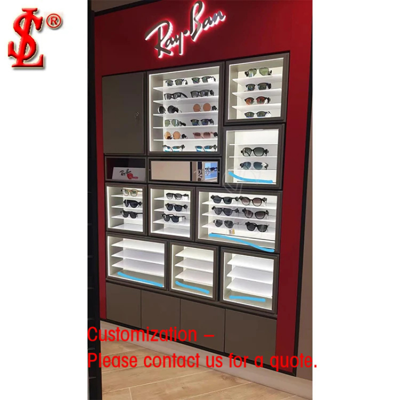 Espositore da parete per occhi - Interior Design Retail recensione e prezzo