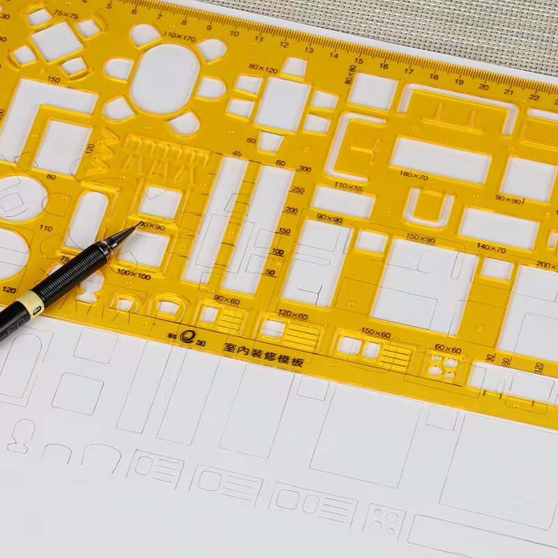 Disegno del righello del model - Interior Design Layout recensione e prezzo