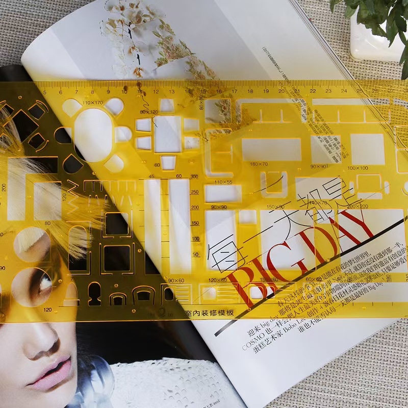Disegno del righello del model - Interior Design Layout recensione e prezzo