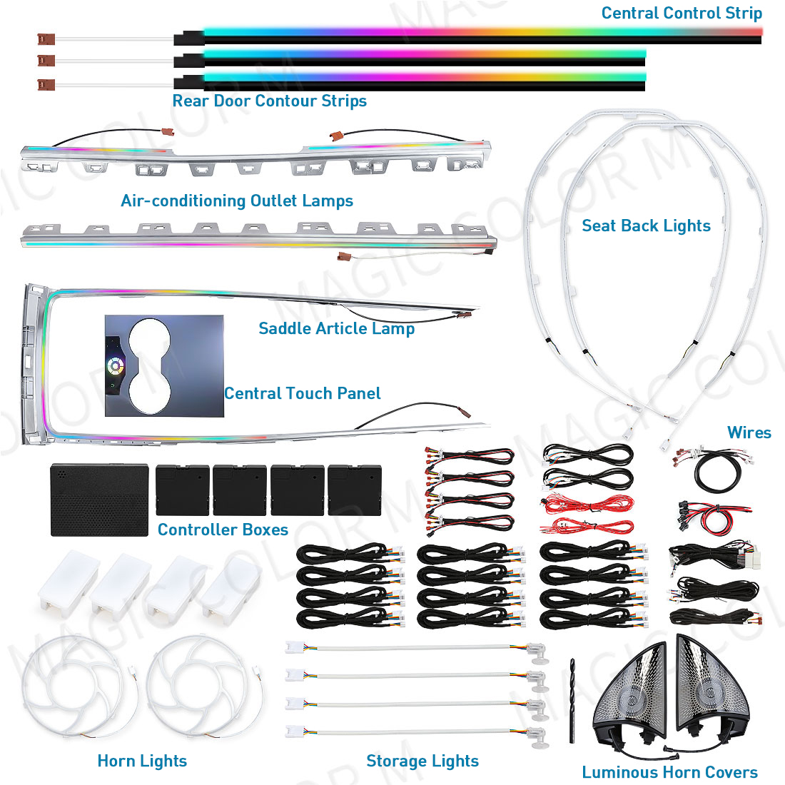 Luci Ambientali LED per Tesla  - Interior Design Tech recensione e prezzo