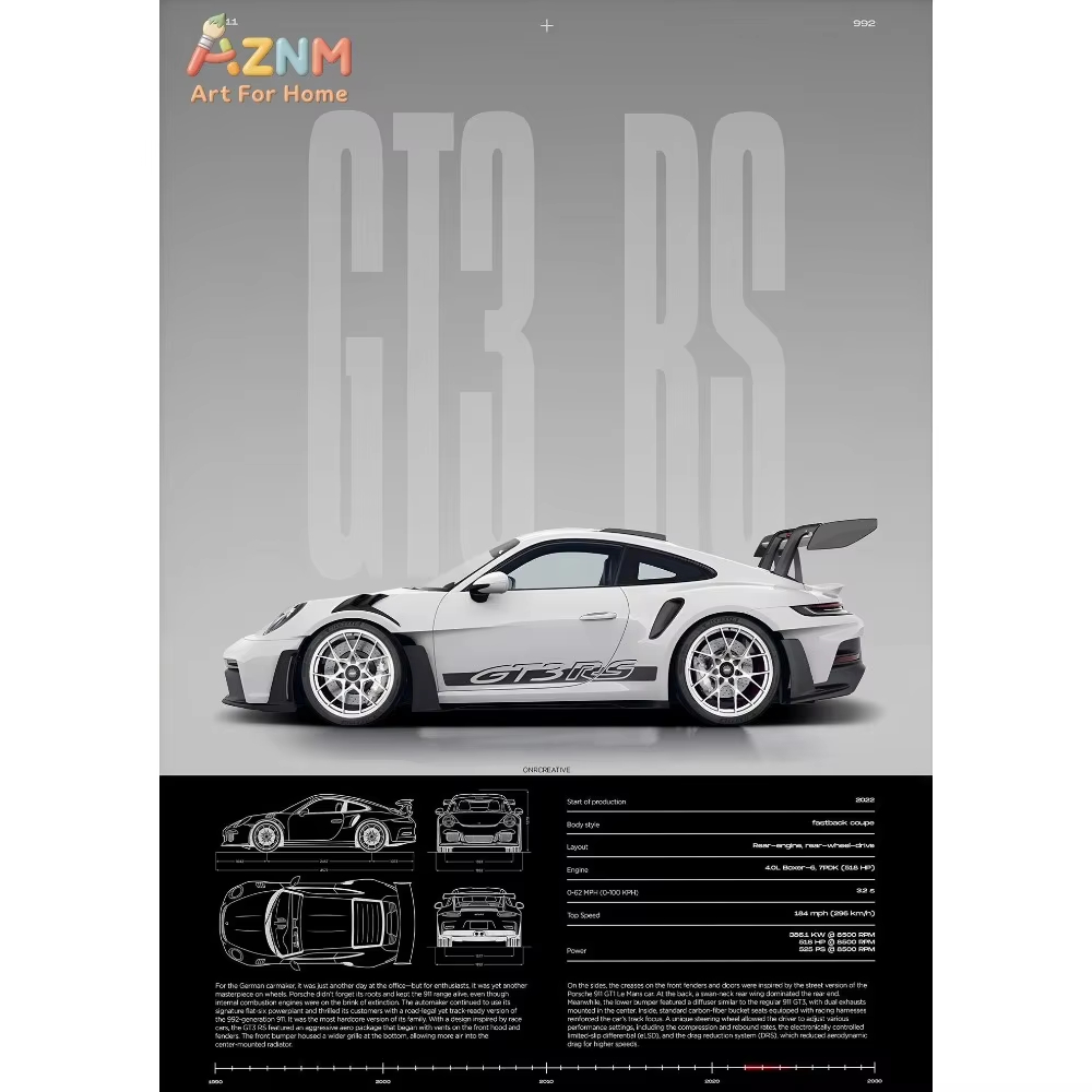 Poster Minimalista di Auto Spo - Interior Designer recensione e prezzo