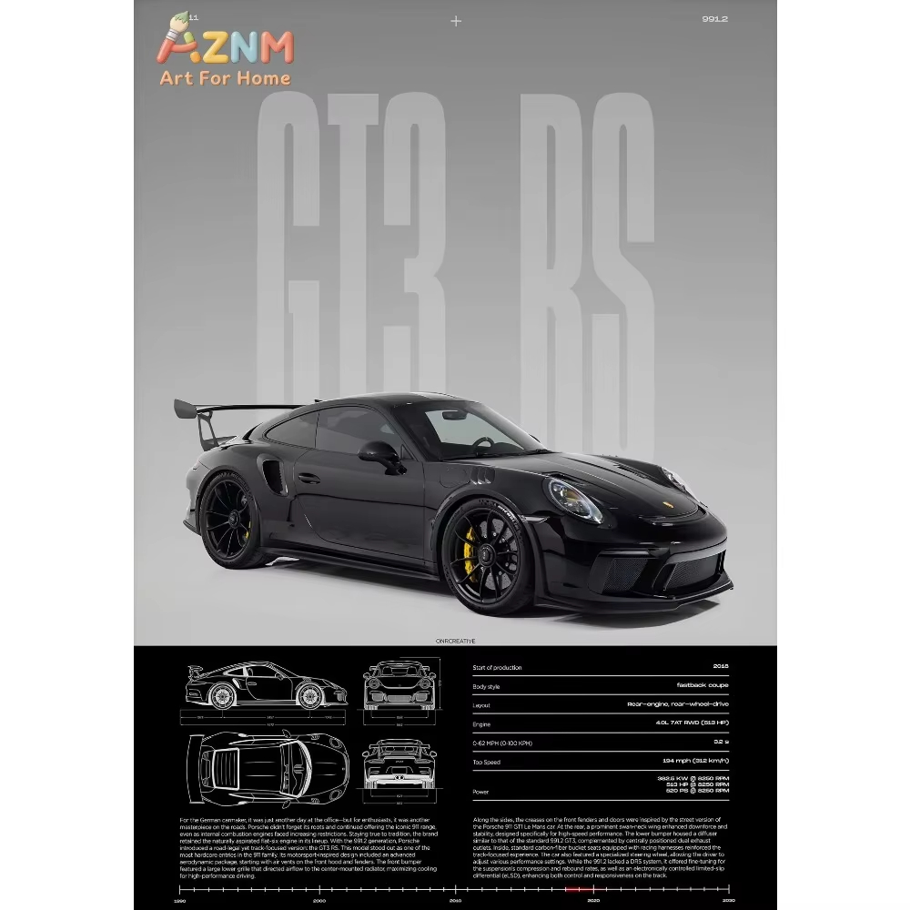 Poster Minimalista di Auto Spo - Interior Designer recensione e prezzo