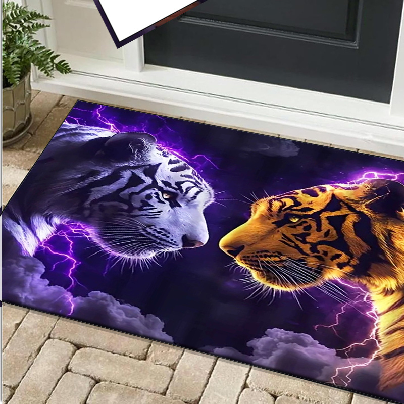 Tappeto con volti di tigre con - Interior Design Your Home recensione e prezzo