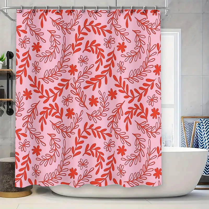 Tenda da doccia floreale rosa  - Interior Design Your Home recensione e prezzo