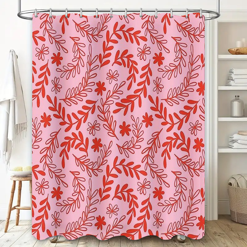 Tenda da doccia floreale rosa  - Interior Design Your Home recensione e prezzo