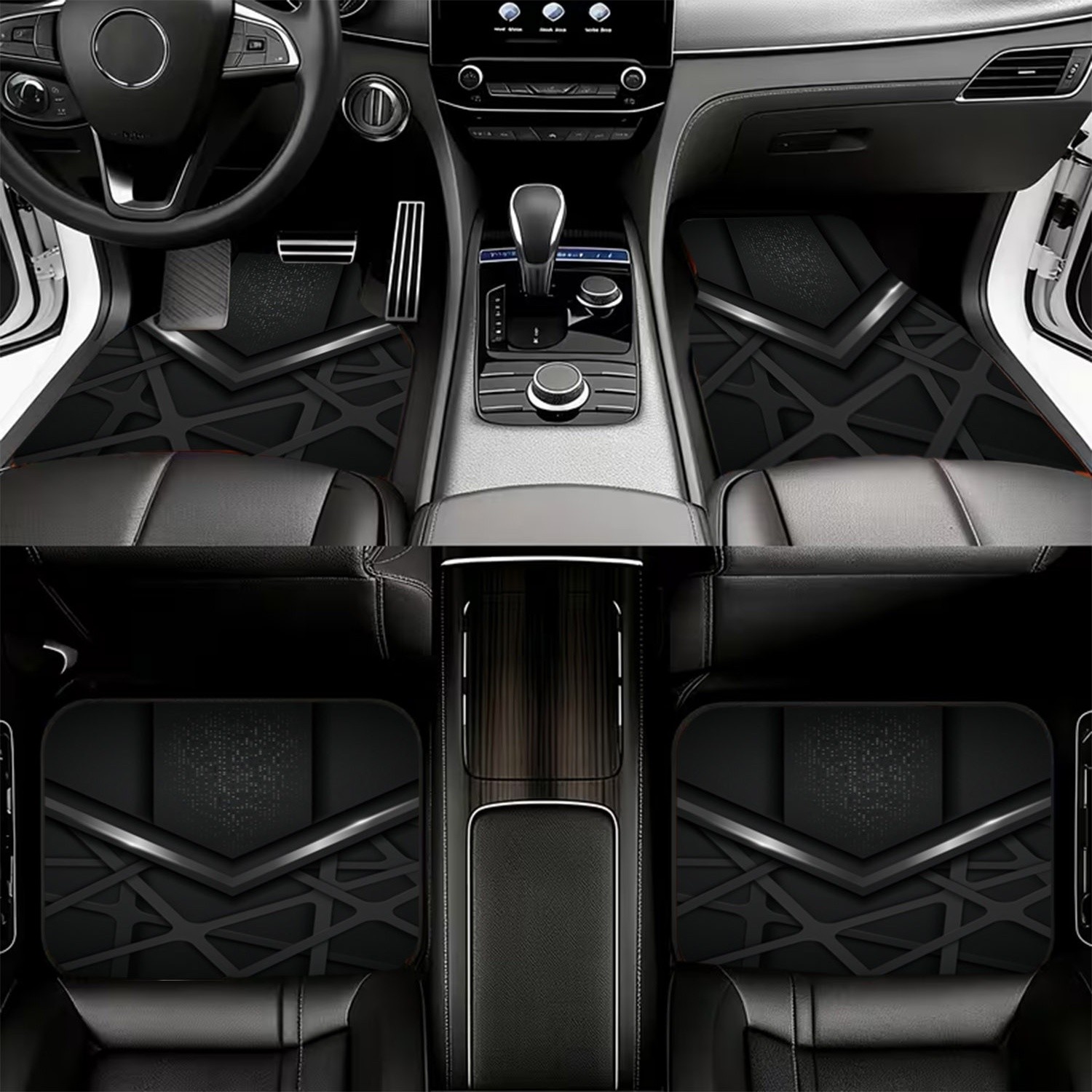 4 tappetini per auto con desig - Interior Design Tech recensione e prezzo