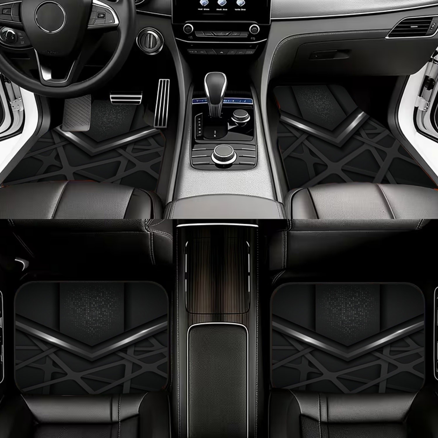 4 tappetini per auto con desig - Interior Design Tech recensione e prezzo